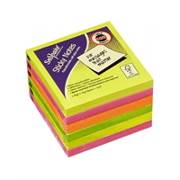 Viestilappu Snopake 76x76mm FSC neonlajitelma /6