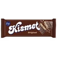 Vohvelipatukka Fazer Kismet 55 g - vastuullisesta kaakaosta, ilman palmuöljyä