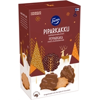 Siirry tuotteeseen Piparkakku Fazer suklaanmakuinen 175 g - maitosuklaakuorrute, ei palmuöljyä