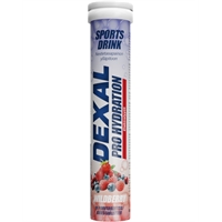 Poretabletti Dexal Pro Hydration metsämarja 18 kpl - uuden sukupolven urheilujuoma