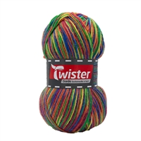Siirry tuotteeseen Sukkalanka Garda 6 kirj sateenkaari 150g - 75 % villa, 25 % polyesteri, OEKO-TEX® Standard 100