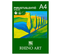 Siirry tuotteeseen Piirustuslehtiö Rhino Art A4/16 120G