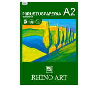 Siirry tuotteeseen Piirustuslehtiö Rhino Art A2/100 120G
