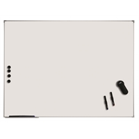 Valkotaulu Lintex Boarder teräsemali 2005x1205 mm - teräsemalipinnalla 30 vuoden takuu