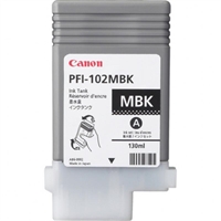 Värikasetti mustesuihku Canon PFI-102MBK mattamusta
