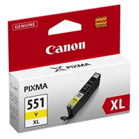 Värikasetti mustesuihku Canon CLI-551XLY LP7250 keltainen