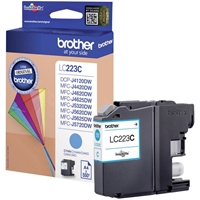 Värikasetti Inkjet Brother LC223C DCPJ4120 MFCJ4620 sininen