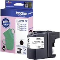 Värikasetti inkjet Brother LC227XLBK DCPJ4120DW MFCJ4620DW