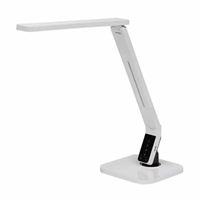 Työpistevalaisin Diasonic Touch LED valkoinen - kosketusnäyttö, valon säätö, ajastin ja USB-pistoke