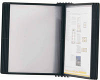 Pikahakuteline seinälle Probeco Easymount 10 taskulle musta - osta taskut erikseen