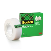 Teippi Scotch Magic 810 19mm X 33m - kasvi- ja kierrätysmateriaaleja sisältävä teippi