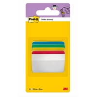Teippimerkki Post-it Index Strong 38x51mm värilajitelma /24