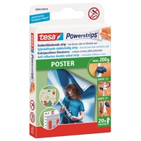 Kiinnitysliuskat tesa 58003 pieni/20 kpl