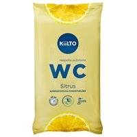 Puhdistusliina WC Kiilto Sitrus /36 - kotimainen, käyttövalmis, kompostoituva