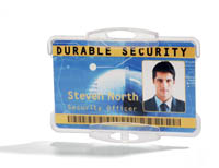 Kulkukorttikotelo Durable 8918 84x54mm kirkas /10