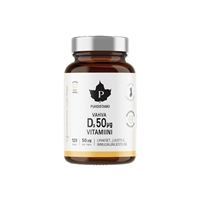 Vitamiini Puhdistamo Vahva D-vitamiini 50 ug /120 kapselia