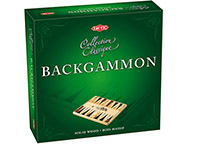 Lautapeli Collection Classique Backgammon - lautapeliklassikko puualustalla