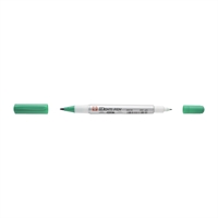Merkintäkynä Sakura Identi-Pen Dual Marker vihreä - pysyvä, valon- ja vedenkestävä