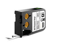 Vinyylitarra Dymo XTL 19mm 7m musta/valkoinen