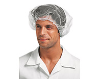 Hiusverkko Sir valkoinen /1000 - hengittävä hiusverkko pitää irtohiukset kurissa