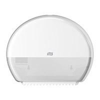 Annostelija Tork Mini Jumbo WC-paperille valkoinen T2  555000