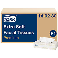 Kasvopyyhe Tork Extra Soft 140280 F1 /100 - sopii Tork F1 -annostelijaan