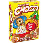 Lautapeli Choco - yhdistetty muisti- ja noppapeli yli 3-vuotiaille
