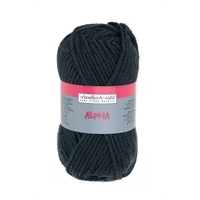 Siirry tuotteeseen Neulelanka Schoeller + Stahl Alpha 50 g musta