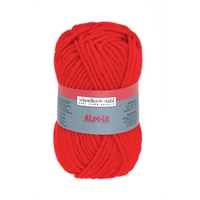 Siirry tuotteeseen Neulelanka Alpha punainen 50g - 70% akryyli, 30% villa, Öko-Tex-standardi 100 -sertifikaatti