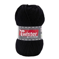 Siirry tuotteeseen Käsityölanka Filzwolle musta 50g - neulelanka huovutusprojekteihin