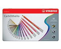 Liituvärikynä STABILO CarbOthello värilajitelma /60 - peittävät, korkeapigmenttiset, metallirasia