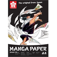 Siirry tuotteeseen Piirustuslehtiö Sakura Manga A4 /20 - erittäin sileä ja pehmeä, bristol-tyyppinen paperi