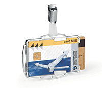 Nimikorttikotelo Durable RFID SECURE DUO 2 kortille 10 kpl