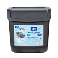 Siirry tuotteeseen Kierrätysastia Sini 43 L Grafiitti - 71 % kierrätysmateriaalia, voi pinota päällekkäin