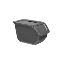 Siirry tuotteeseen Kierrätysastia Sini 9L Grafiitti - 67 % kierrätysmateriaalia, voi pinota päällekkäin