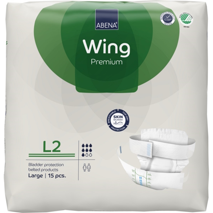 Vyövaippa Abena Wing L2 Premium /15 kpl pkt