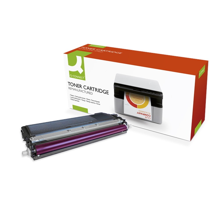 Värikasetti Laser Q-CONNECT Brother TN-230 punainen 1,4K