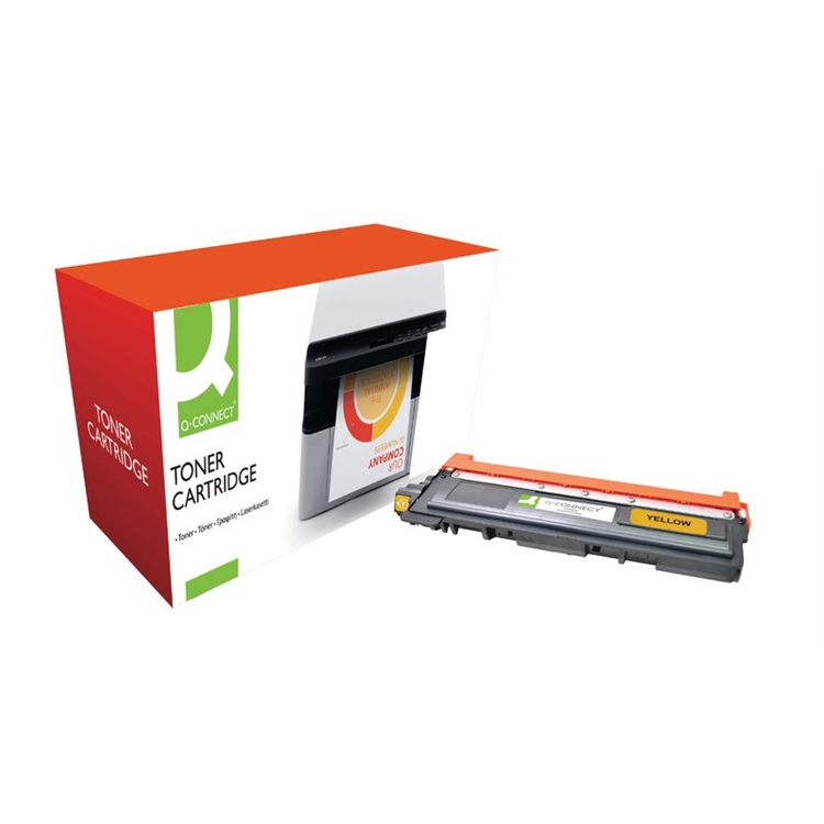 Värikasetti Laser Q-CONNECT Brother TN-230 keltainen 1,4K