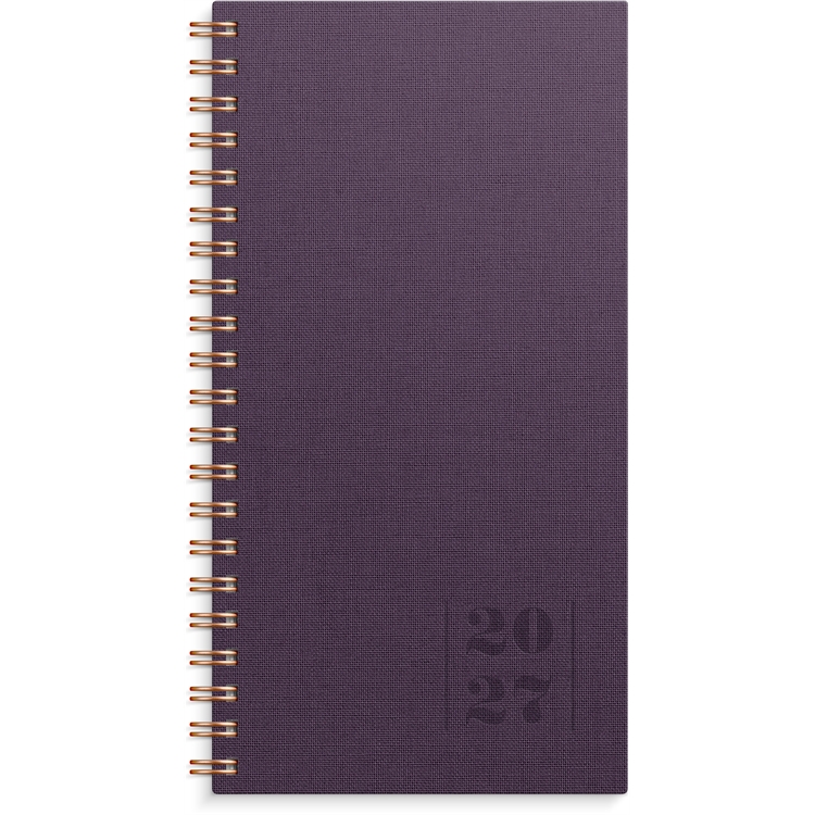 Kalenteri Master Textile luumu 2027