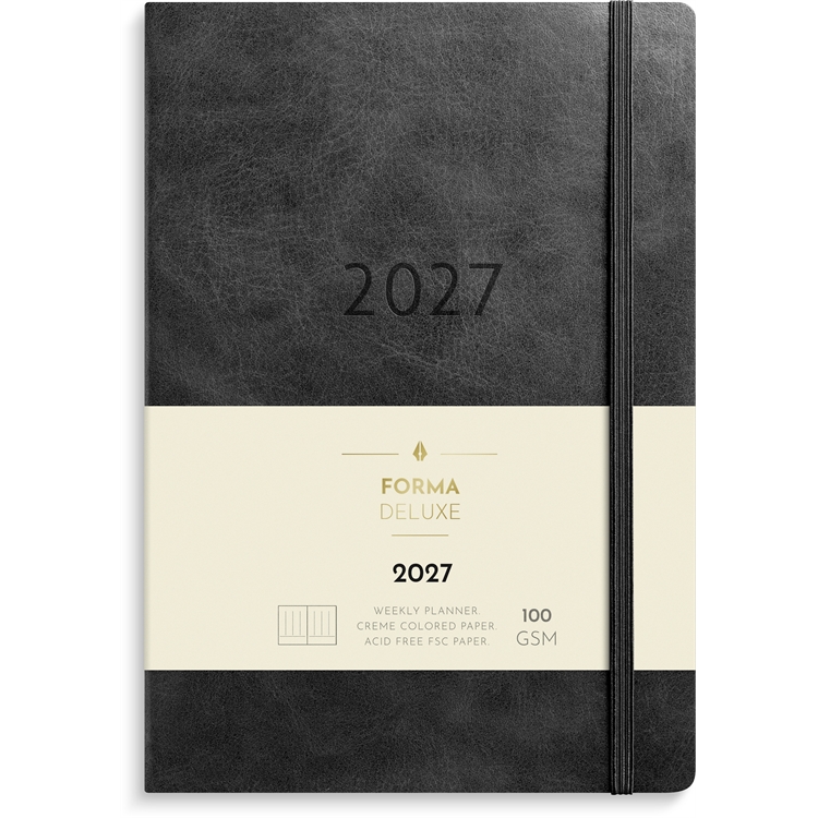 Kalenteri Business Forma Deluxe musta 2027