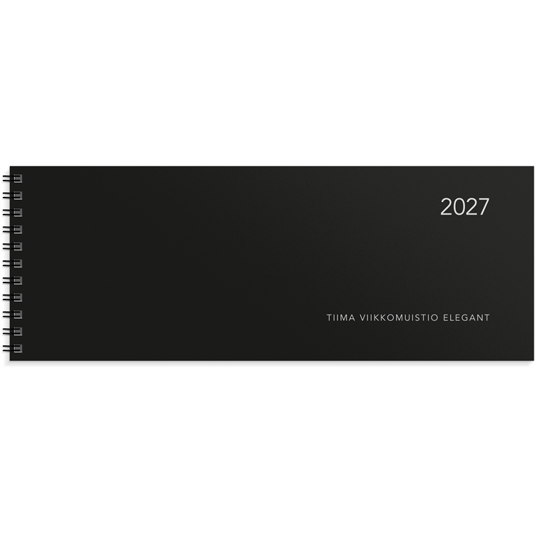 Pöytäkalenteri Tiima Viikkomuistio Elegant 2027