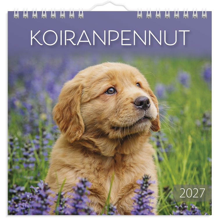 Seinäkalenteri Koiranpennut 2027