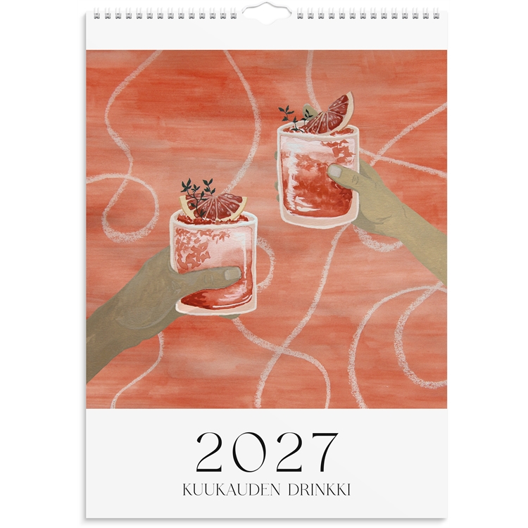 Seinäkalenteri Drinkkijulisteet 2027
