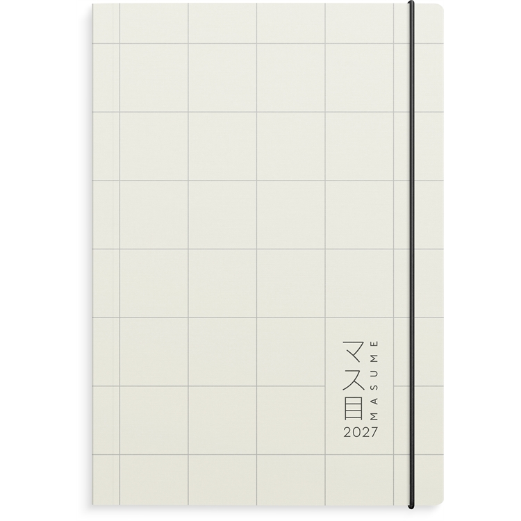 Kalenteri Calendar Masume A5 2027 - englanninkielinen