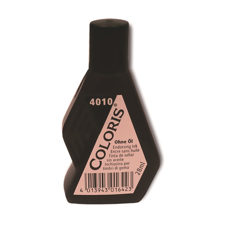 Leimasinväri STK Coloris 4010 28ml musta