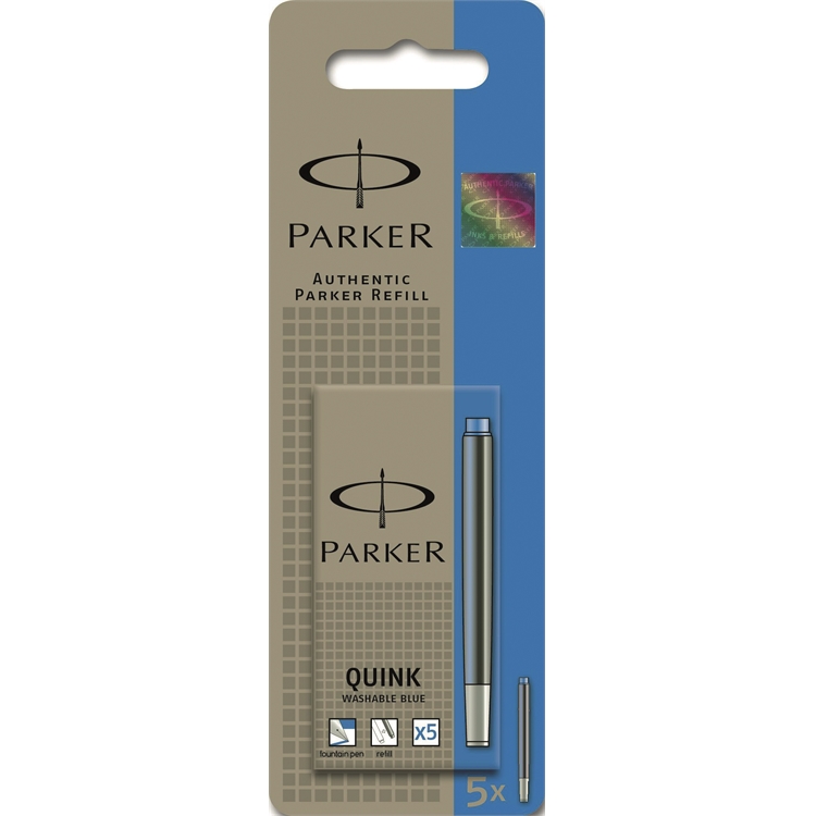 Mustepatruuna Parker sininen/5 kpl rasia