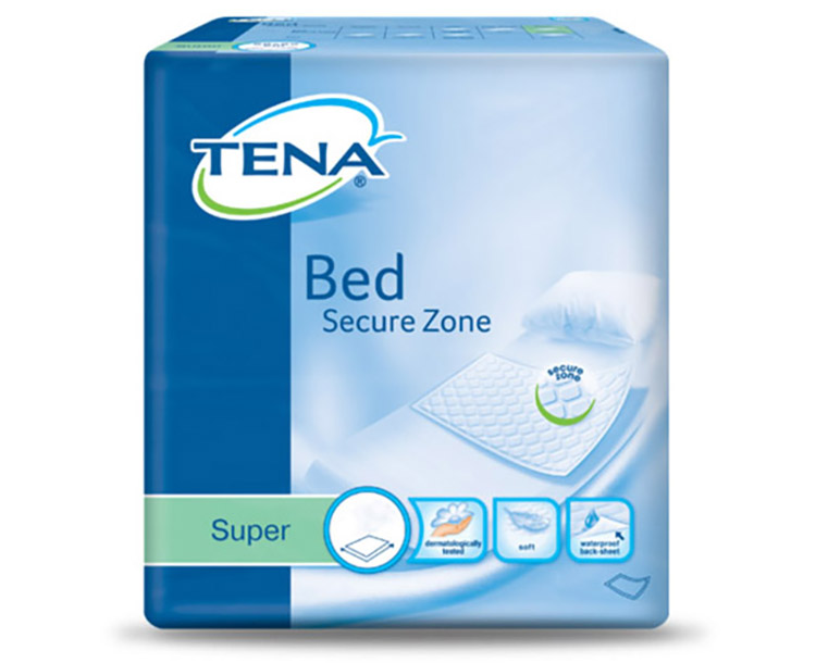 Vuodesuoja Tena Bed Secure Zone Super 60 x 90 cm