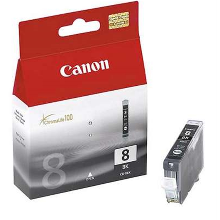 Värikasetti Mustesuihku Canon CLI-8BK musta