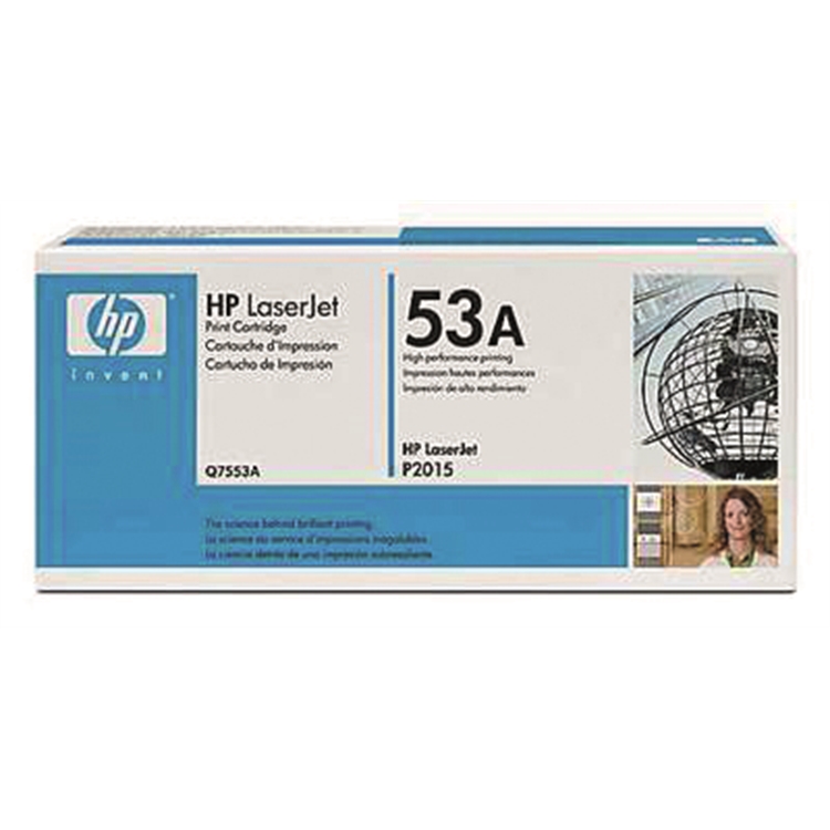 Värikasetti Laser HP Q7553A LJ P2015 musta