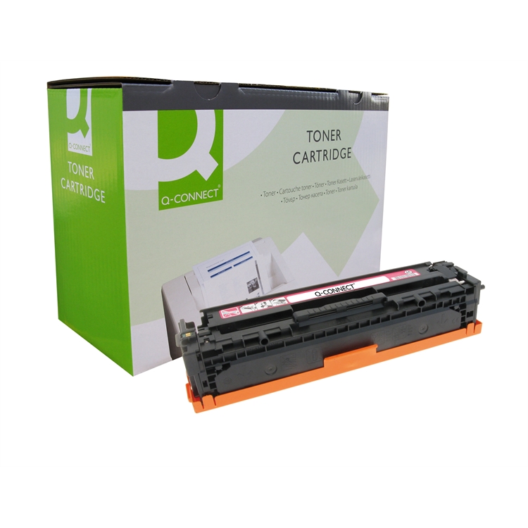 Laservärikasetti Q-CONNECT HP CB543A punainen